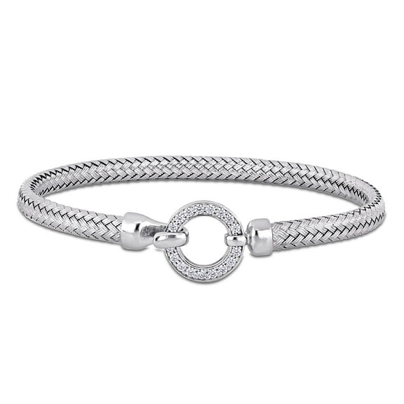 Everly Women's Cubic Zirconia Sterling Silver Bracelet