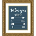 thumbnail image 1 of Robinson, Tamara 15x18 Gold Ornate Wood Framed with Double Matting Museum Art Print Titled - Follow Your Arrow, 1 of 4