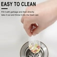 thumbnail image 5 of Kitchen Sink Filter 100PCS Disposable Mesh Bags For Kitchen Sink Strainer Kitchen Sink Basket, Efficient AntiClogging 1mm Holes, Sink Food Catcher Screen Filter, Usupdd 2025 Kitchen Sink Filter, 5 of 7