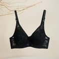 thumbnail image 3 of Hrsba Womens Summer Bra,Plus Size Bra for Womens,Women's Soft Steel Bra Summer Lace Thin Breathable Adjustable Sagging No Sponge Plus Size Bra, 3 of 4
