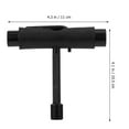 thumbnail image 3 of Himition Skateboard Tool T Skate Tool Skateboard Long Board Accessories (Black), 3 of 6