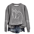 thumbnail image 2 of Maqroz Girls Tops Long Sleeve Fashion Printed T Shirt Casual Loose Comfory Lightweight Spring Fall Pullover Tops S-Xxl Casual Holiday Daily Sudaderas Para NiñAs, 2 of 4