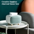 thumbnail image 1 of EGNMCR Paper Towels Home Imitation Rradio Creative Cute Living Room Charcoal Tissue Box Tissue pumping, 1 of 2