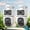 QW3-IP Waterproof-2PCS, variant on Dual Lens PTZ Outdoor Security Camera, Auto Tracking, 2.4G WiFi, Night Vision, Two-Way Audio, Motion Detection, Wireless Surveillance for Home and Street Safety