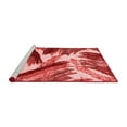thumbnail image 2 of Ahgly Company Machine Washable Indoor Rectangle Abstract Red Modern Area Rugs, 7' x 10', 2 of 4