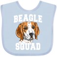 thumbnail image 3 of Inktastic Dog Beagle Squad Boys or Girls Baby Bib, 3 of 4