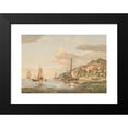 thumbnail image 2 of Adolf Friedrich Vollmer 14x11 Black Modern Framed Museum Art Print Titled - The Elbe Near Blankenese (1842), 2 of 5