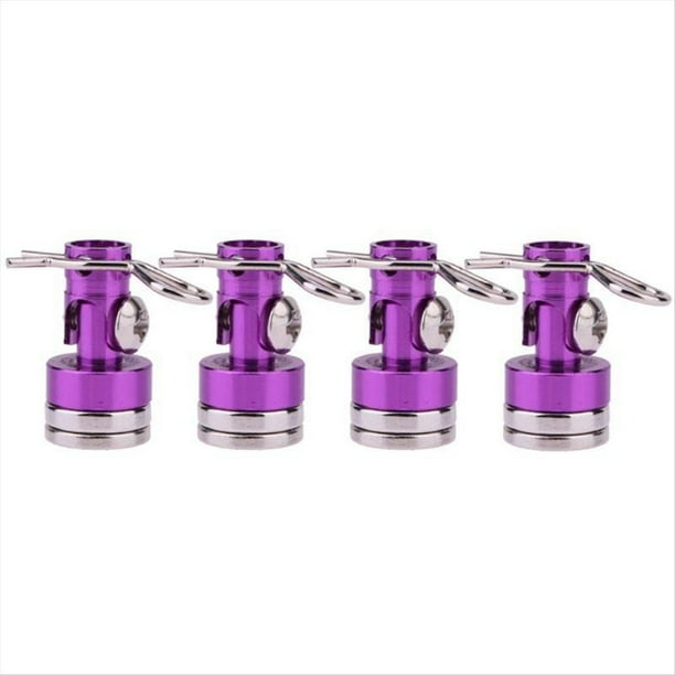 Púrpura Metal Magnético Car Shell Pilar RC Car Shell Montaje Pilar para 1/10 Axial SCX10 TRX4 D90 Redcat