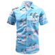 thumbnail image 3 of Camisa hawaiana de playa para hombre, ropa con estampado 3D de hojas de madera, palmeras y2k, blusa informal de verano con solapa y manga corta, 3 of 5