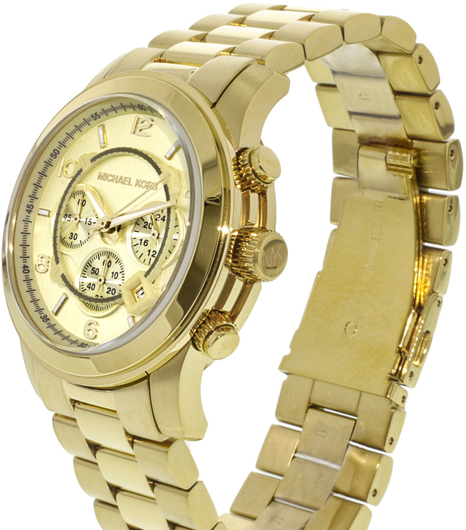 Michael Kors Men's Runway MK8077 Gold 