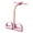 Pink, variant on Specollect 1 Pcs Resistance Bands for Legs and Glutes, Fitness Resistance Rope with Pedal and Handle for Home Gym, Strength Training