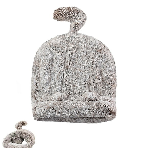 Self Warming Cat Sleeping Bag Pet Bed for Indoor Cats Cozy Sack for and Puppies