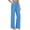 A1 Blue, variant on Loose Linen Pants for Women Work Business Trousers Solid Color Slacks Baggy Trousers Palazzo Trousers Casual Straight Leg Pants Beach Pants for Womens Loose Fit Summer Pants Trousers 3XL