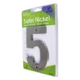 thumbnail image 3 of HY-KO 5" Metal Satin Nickel House Address Number 5, 3 of 10