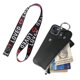 thumbnail image 1 of Funda aplicable para iPhone 13 Pro Max, tipo cartera, con funda de pulsera, para cambiar tarjetas bancarias, tarjetero (1 paquete, negro) ER, 1 of 4