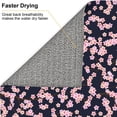 thumbnail image 6 of Honeii Flower for Dish Drying Mat for Kitchen Counter, Non-slip Rubber Backed, Hide Stain Kitchen Super Absorbent Draining Mat, Dish Rack Pad, 6 of 8