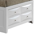 thumbnail image 3 of Glory Furniture G1570G-TSB3 White Twin Storage Bed, 3 of 6