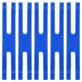 thumbnail image 1 of Uxcell 4 Inch H Silicone Bands, 5 Pcs Elastic Rubber Wrapping Bands for Outdoor Notebook Book Wallet Pot Box, Deep Blue, 1 of 6