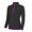 Jet Black/ Electric Pink, variant on AWDis Just Cool Womens Half Zip Sweatshirt
