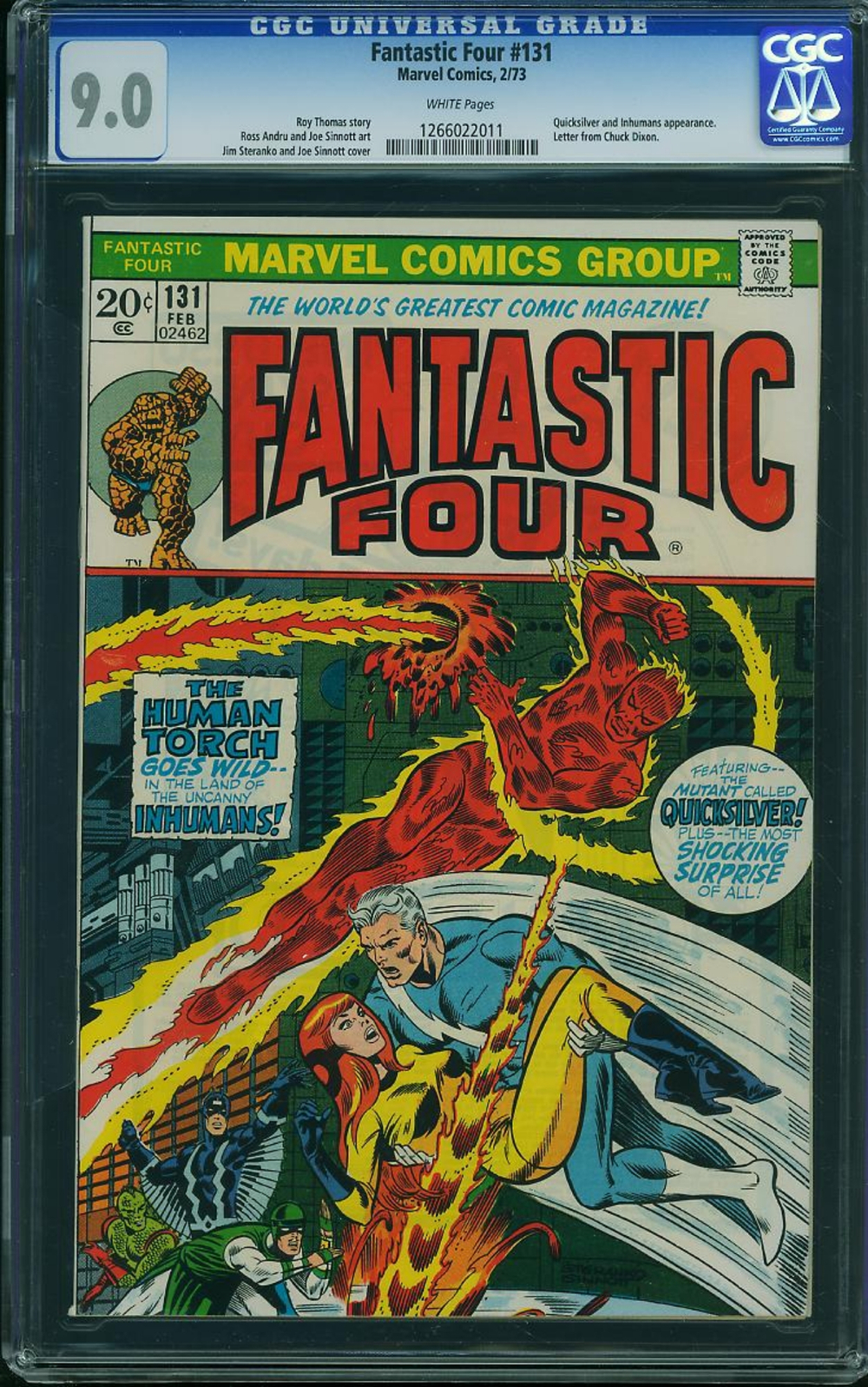 Cover of Fantastic Four #131
