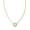 White, variant on Stylish Multicolor Aventurine Shell Pendant Necklace, Adjustable Copper Chain Accessories for Casual/Formal Outfits