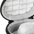 thumbnail image 3 of LOVEVER Travel Watch Case Watch Holder Organizer Compact Wear Resistant Shockproof Hard Shell Watch Carrying Case for Wristwatches, 3 of 5