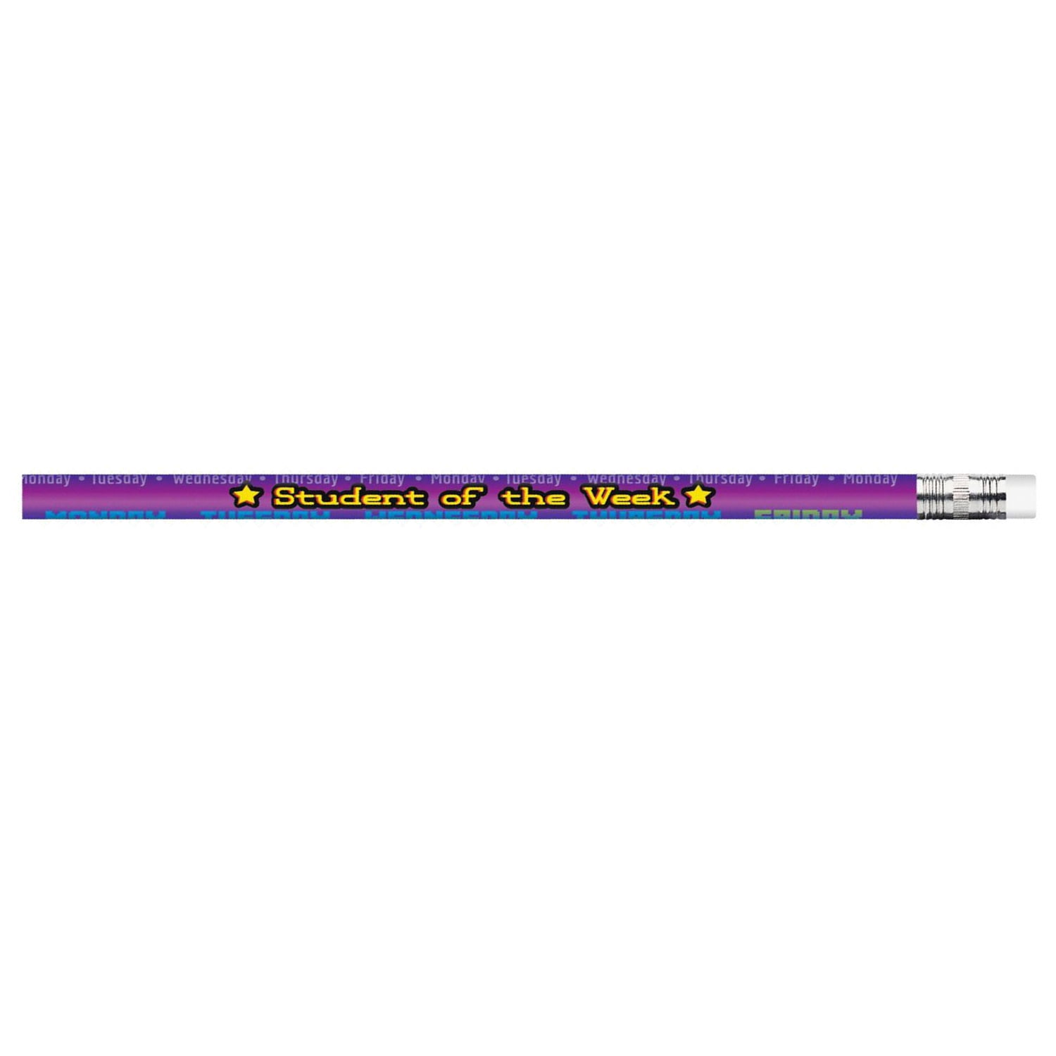 Moon Products Student of the Week Pencils, 12 Per Pack, 12 Packs