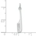 thumbnail image 4 of Finest Gold Sterling Silver Polished Comb Charm, 4 of 4