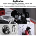 thumbnail image 4 of 10AN Female Flare Cap Block Off Fitting Adapter Plug Aluminim Black, 4 of 5