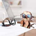 thumbnail image 3 of Soporte para gafas de perro Corgi, marco para gafas de cachorro, regalo de Navidad, bonito adorno de madera para mascotas, gafas de sol, estante de exhibición de gafas (Corgi) brillar Hogar, 3 of 5