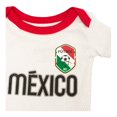 thumbnail image 3 of Pañalero FIFA para Niño Manga Corta Estampado México Blanco Talla 3 M, 3 of 4