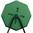 thumbnail image 5 of ZENY 43 Gallon Easy-Turn Dual Chamber Compost Tumbler, Outdoor Rotating Bin for Fast Composting, Green, 5 of 10