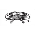 thumbnail image 4 of Crabs Piggy Bank, Monochrome Drawing of an Animal from Crustacean Family Maritime Inspired Art, Ceramic Coin Bank Money Box for Cash Saving, 3.6" X 3.2", Black White, by Ambesonne, 4 of 4