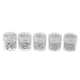 thumbnail image 4 of 15 paquetes de sueltas espaciadoras para joyería, fabricación de bricolaje, redondas surtidas de 2 mm a 5 mm Zulema Cuentas sueltas de joyas 2020 NUEVO, 4 of 8