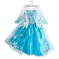 thumbnail image 1 of Disney-vestido de princesa de la reina de las nieves para niña, disfraz de Elsa y Anna, vestido de carnaval de lujo, Vestidos de fiesta de cumpleaños para niña, 1 of 2