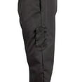 Big Men's Black Cargo Style Chef Pant