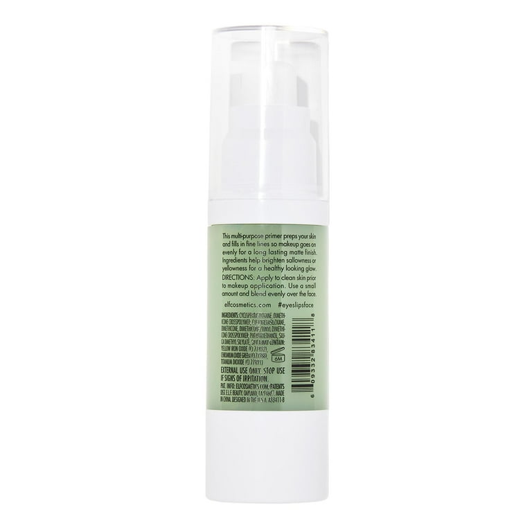 E.l.f. Tone Adjusting Face Primer, Green, 1.0 fl oz photo 6
