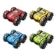 thumbnail image 3 of Coche RC Irfora RC Stunt Car Coche de doble cara Anfibio RC Car para niños 2 en 1 RC Boat 2.4GHz 360 ° Rotar All Terrains Regalos de cumpleaños de Navidad con luces LED Reloj de control Irfora Coche RC, 3 of 7