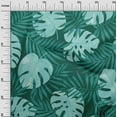 thumbnail image 3 of oneOone Cotton Silk Dark Teal Green Fabric Ocean Underwater Life Quilting Supplies Print Sewing Fabric By The Yard 42 Inch Wide, 3 of 4