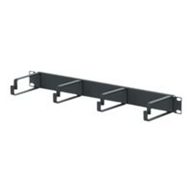 Ortronics Interbay Organizer - Panneau de Gestion de Câbles Rack (horizontal) - Noir - 1U