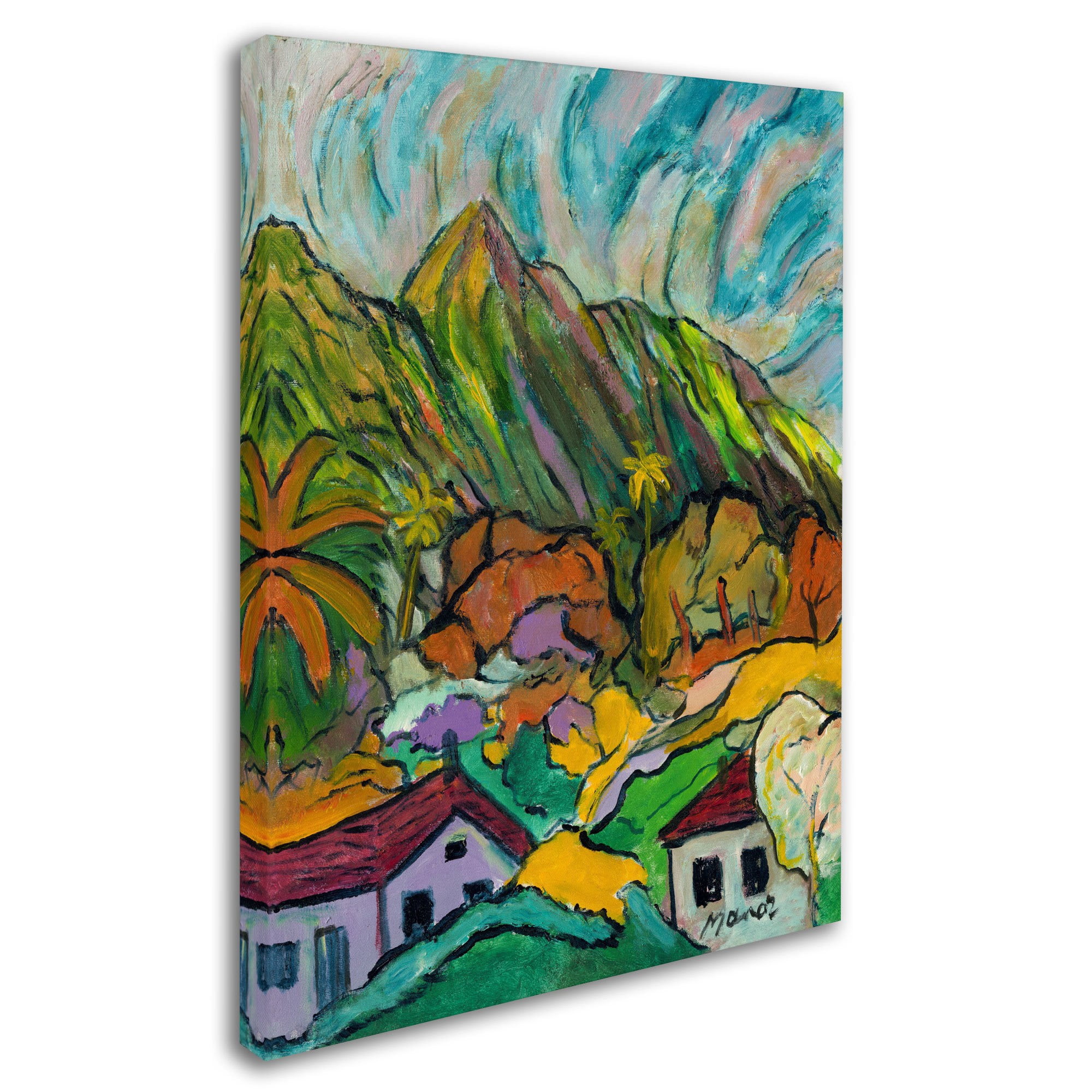 Trademark Fine Art "Napa 2" Canvas Art by Manor Shadian