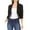Black, variant on Women's Fashion Mid Sleeve Casual Blazer Jacket for Business Professional Work Attire Black XL