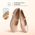 thumbnail image 5 of DREAM PAIRS Women's Mary Jane Chunky Low Heels Comfortable Slip on Dress Shoes for Women Closed Round Toe Casual Cute Work Pumps Flats Shoes, 5 of 8