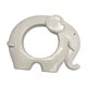 thumbnail image 3 of Estatua de , escultura de Animal, decoración de escritorio bonita, accesorios de fotografía artesanal, decoración del hogar para dormitorio, blanco, 3 of 10