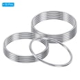 thumbnail image 3 of Unique Bargains 54mm Metal O Rings, 10 Pack 304 Stainless Steel Round Rings for Hardware Bags, 3 of 7