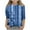 Blue Plus Size Blouse for kids_r, variant on Unisex Kids Spring Tops Round Neck Loose Fit Summer Trendy Shirts Tunic Tops 3/4 Sleeve Floral Pattern Blouses for Girls Dressy Casual Lightweight Basic Tees