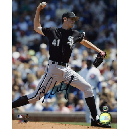 MLB - Brandon Mccarthy Chicago White Sox - Pitching - Autographed 8x10 Photograph