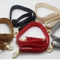 thumbnail image 4 of Shoulder Bag Strap Leather Adjustable Metal Hook Snaps Soft Durable Crossbody Bags Straps Multi Colors Handbag Accessories Party Yellow, 4 of 8