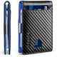 thumbnail image 1 of Billetera RUNBOX, delgada, de piel, para billetes, con bloqueo RFID, para hombre, 1 of 7