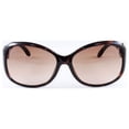thumbnail image 2 of 249 34A Tortoise Brown Womens Sunglasses Rhinestones, 2 of 3